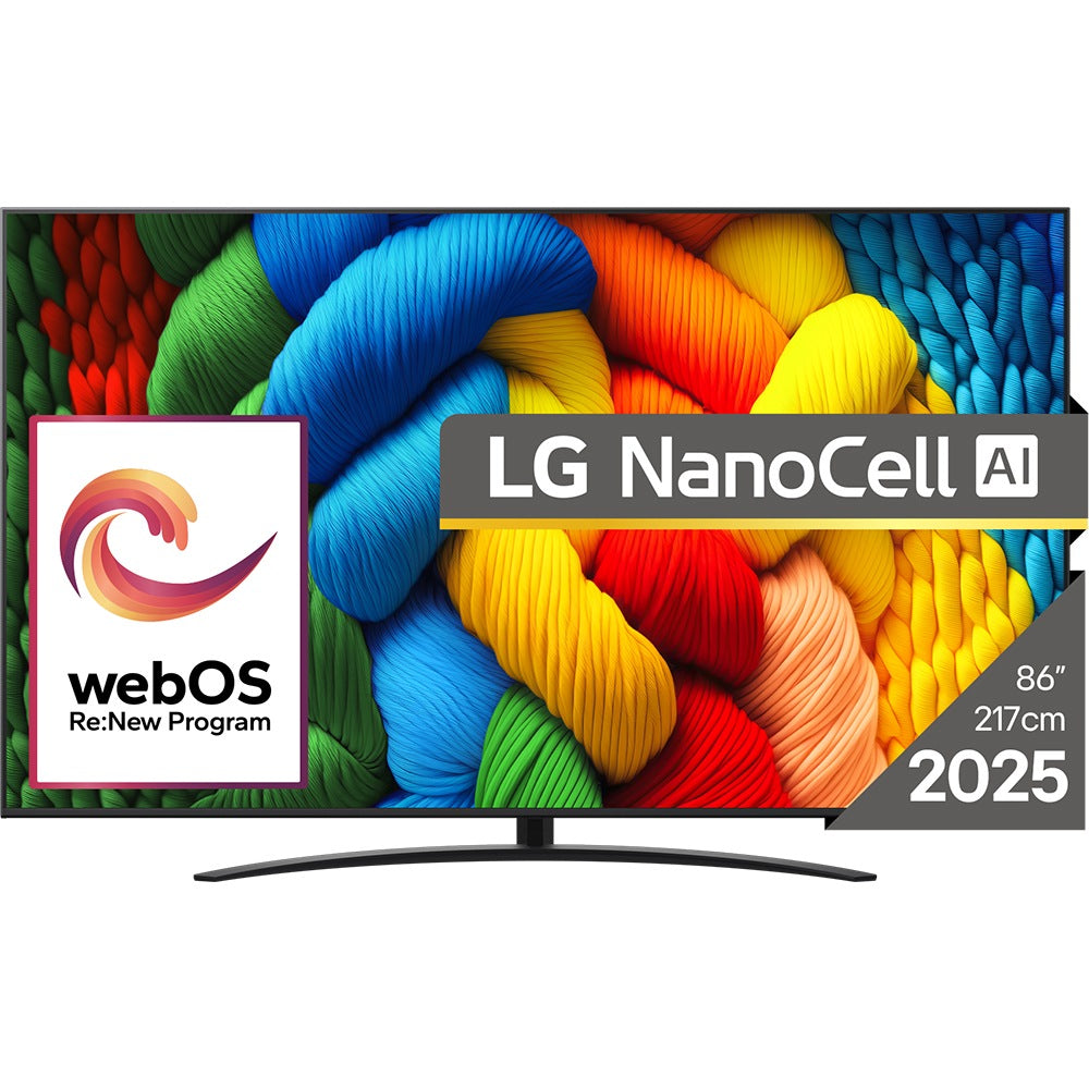 Televizor NanoCell Smart LG 43NANO81A3A, Ultra HD 4K, HDR, GARANTIE 7 ANI