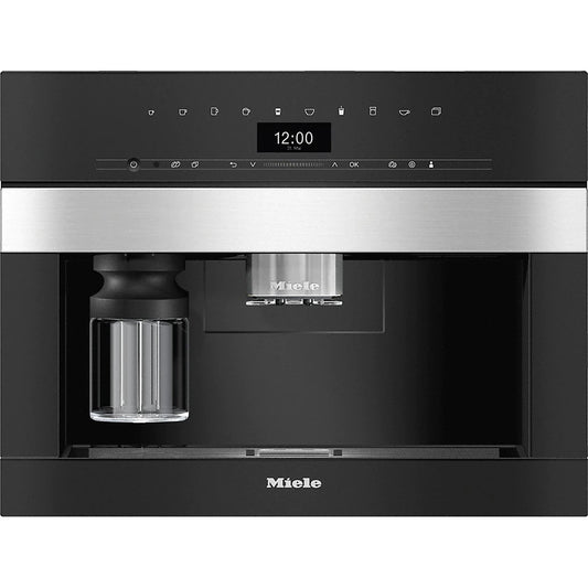 Espressor automat incorporabil MIELE CVA 7440 EDST PureLine, 2.7l, 1500W, negru-inox, GARANTIE 12 ANI