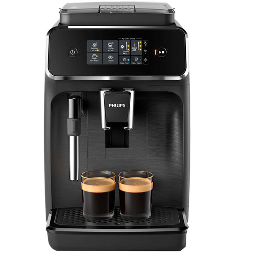 Espressor automat Philips EP2220/10, sistem de spumare a laptelui, filtru AquaClean, 15 bar, GARANTIE 6 ANI