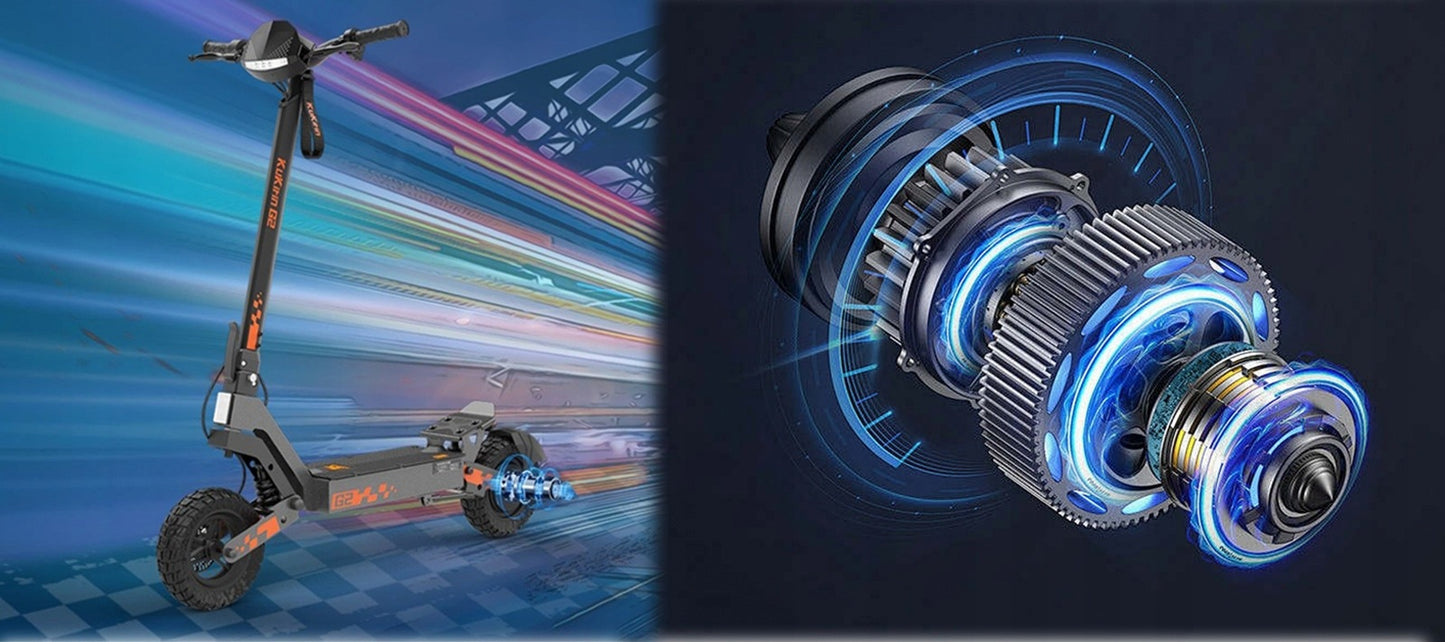 Trotineta electrica Kukirin G2, pliabil Putere 1200W, GARANTIE 6 ANI