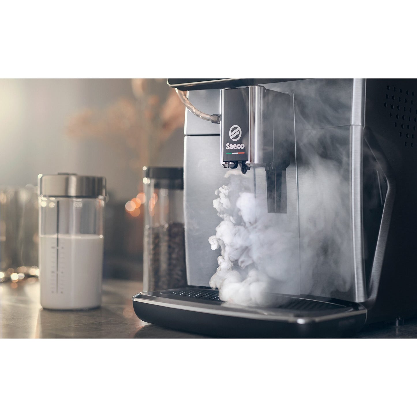 Espressor complet automat Saeco Xelsis Suprema SM8885/00, 15 bari, Tehnologie BeanMaestro, functie LatteDuo, filtru Aqua Clean, GARANTIE 12 ANI