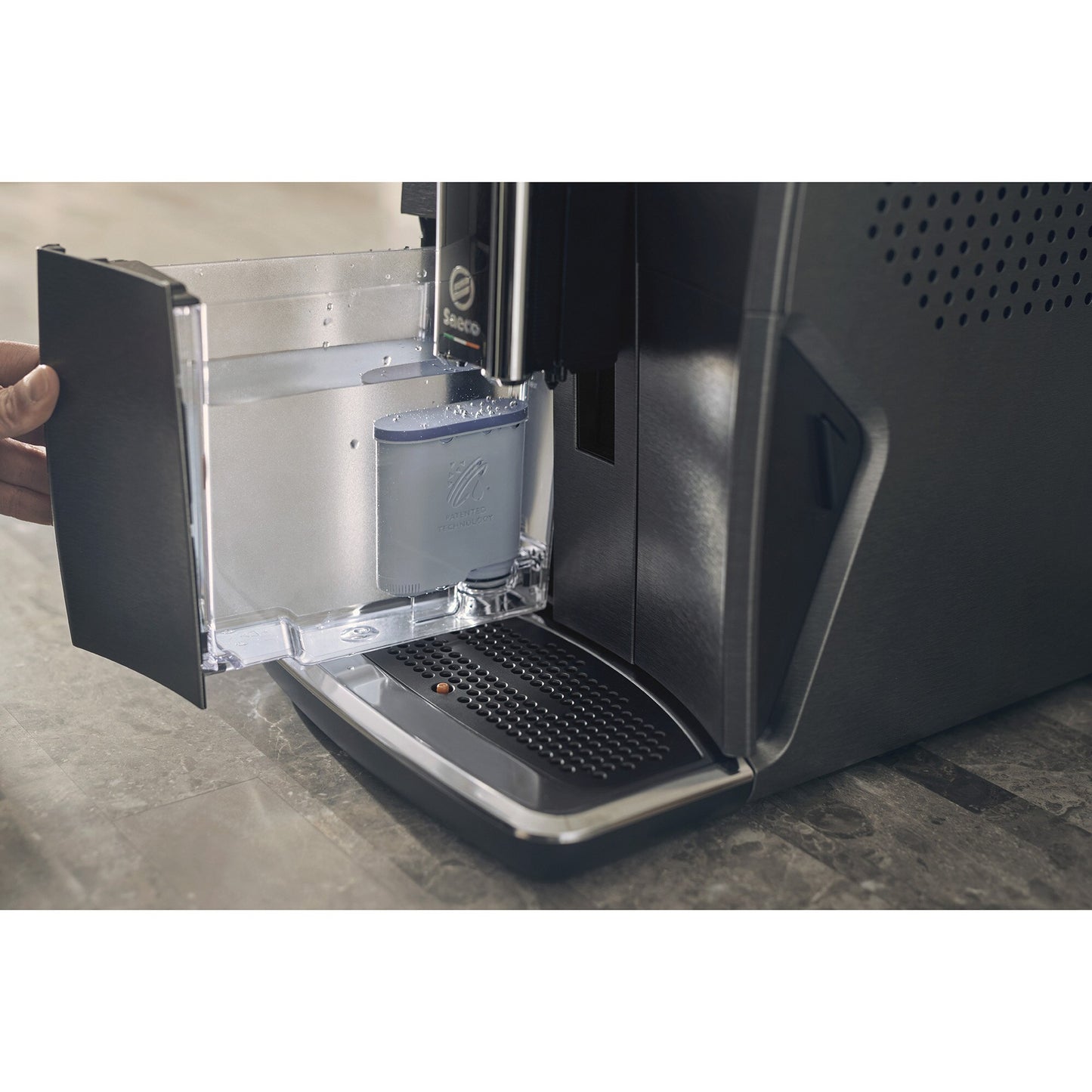 Espressor complet automat Saeco Xelsis Suprema SM8885/00, 15 bari, Tehnologie BeanMaestro, functie LatteDuo, filtru Aqua Clean, GARANTIE 12 ANI