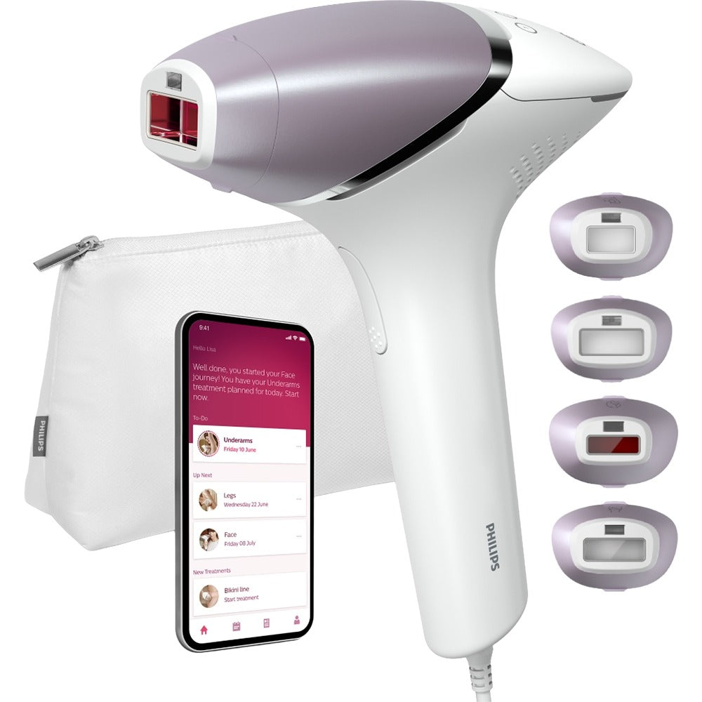 Epilator IPL PHILIPS Lumea Prestige Seria 8000 BRI947/00, 450.000 de impulsuri, 4 accesorii, senzor SmartSkin, GARANTIE 5 ANI