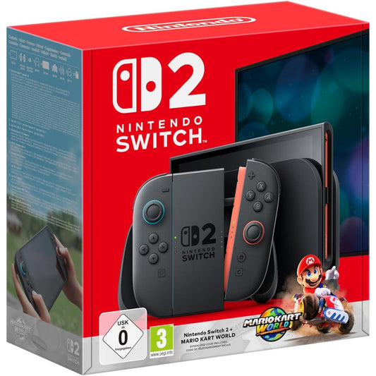 Consola NINTENDO Switch 2, Joy-Con Light Red/Light Blue + Mario Kart World Cadou, GARANTIE 5 ANI