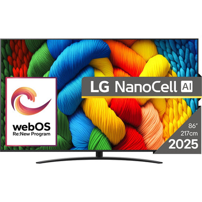 Televizor NanoCell Smart LG 43NANO81A3A, Ultra HD 4K, HDR, GARANTIE 7 ANI