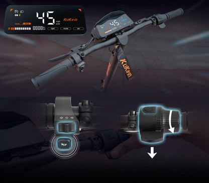 Trotineta electrica Kukirin G2, pliabil Putere 1200W, GARANTIE 6 ANI