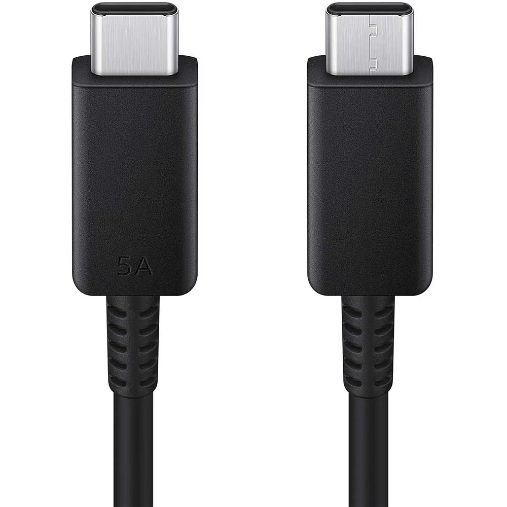 Cablu date SAMSUNG EP-DX310JBEGEU, USB-C - USB-C, 3A, 1.8m, negru