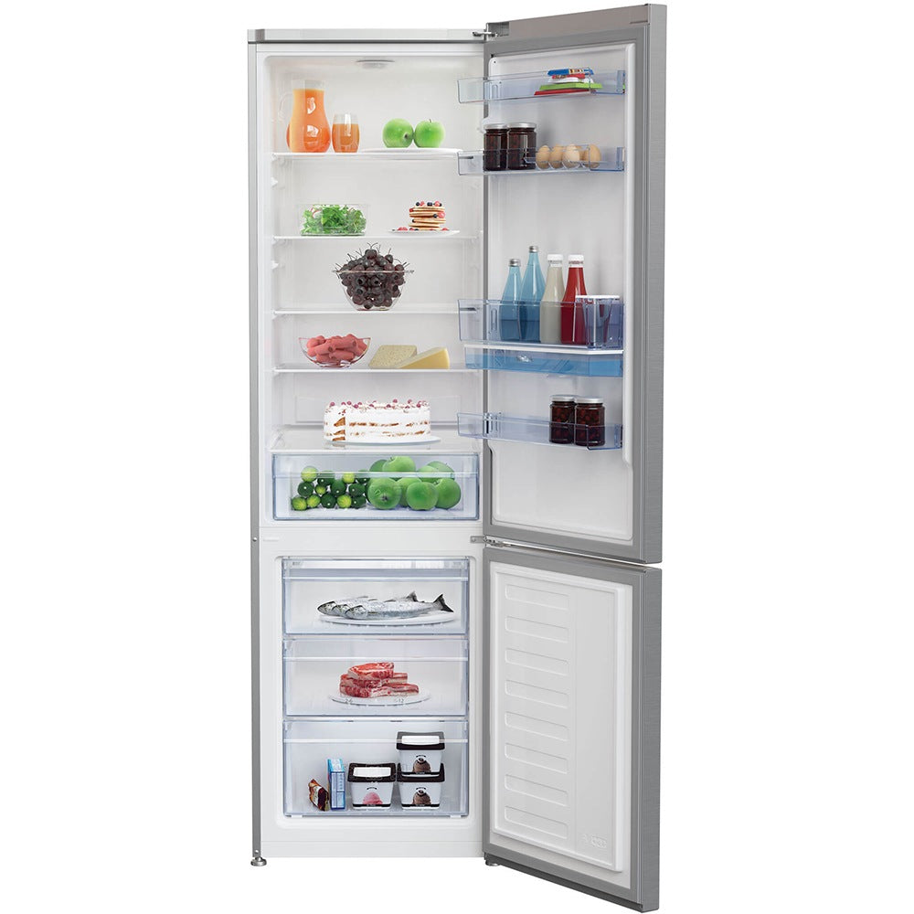 Combina frigorifica Beko RCSA406K40DXBN, 386 l, Dozator apa, Usi reversibile, Clasa E, GARANTIE 9 ANI