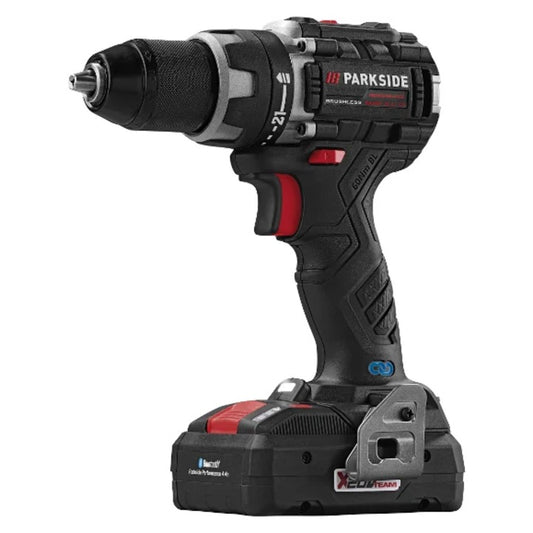 Masina de insurubat si gaurit Parkside Performance 20V PABSP 20 Li, cu acumulator 4Ah si incarcator 120W, conectare bluetooth, GARANTIE 5 ANI