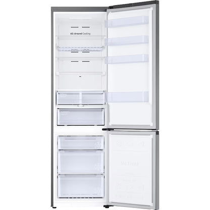 Combina frigorifica Samsung RB38T676CS9/EF, 385 l, NoFrost, Compresor Digital Inverter, All around coooling, Optimal Fresh Zone, Clasa C, GARANTIE 14 ANI