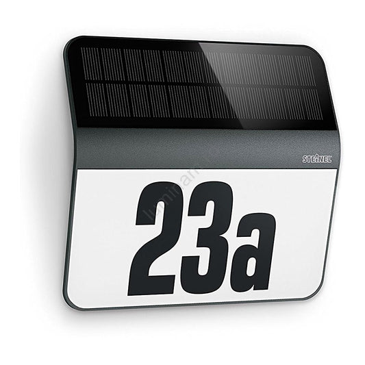 Număr de casă LED solar XSolar LH-N LED, GARANTIE 10 ANI