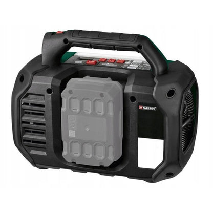 Compresor si pompa de aer 20V Parkside 2 in 1, presiune maxima 10.3bari (150 PSI), debit pompaaer 380L/min, GARANTIE 5 ANI