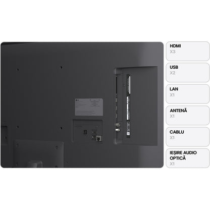 Televizor NanoCell Smart LG 43NANO81A3A, Ultra HD 4K, HDR, GARANTIE 7 ANI