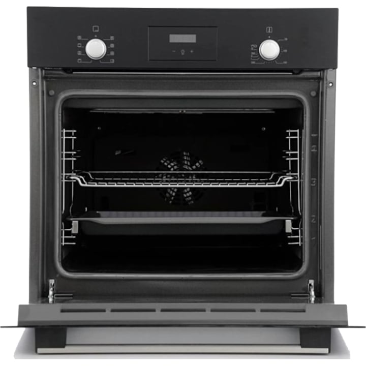 Cuptor incorporabil Bosch HBF153EB0 Clasa A, Electric, 66 l, Autocuratare EcoClean Direct, Convectie 3D, GARANTIE 9 ANI