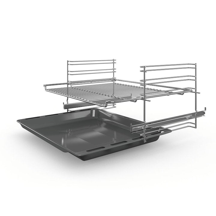 Cuptor incorporabil Bosch HBF153EB0 Clasa A, Electric, 66 l, Autocuratare EcoClean Direct, Convectie 3D, GARANTIE 9 ANI